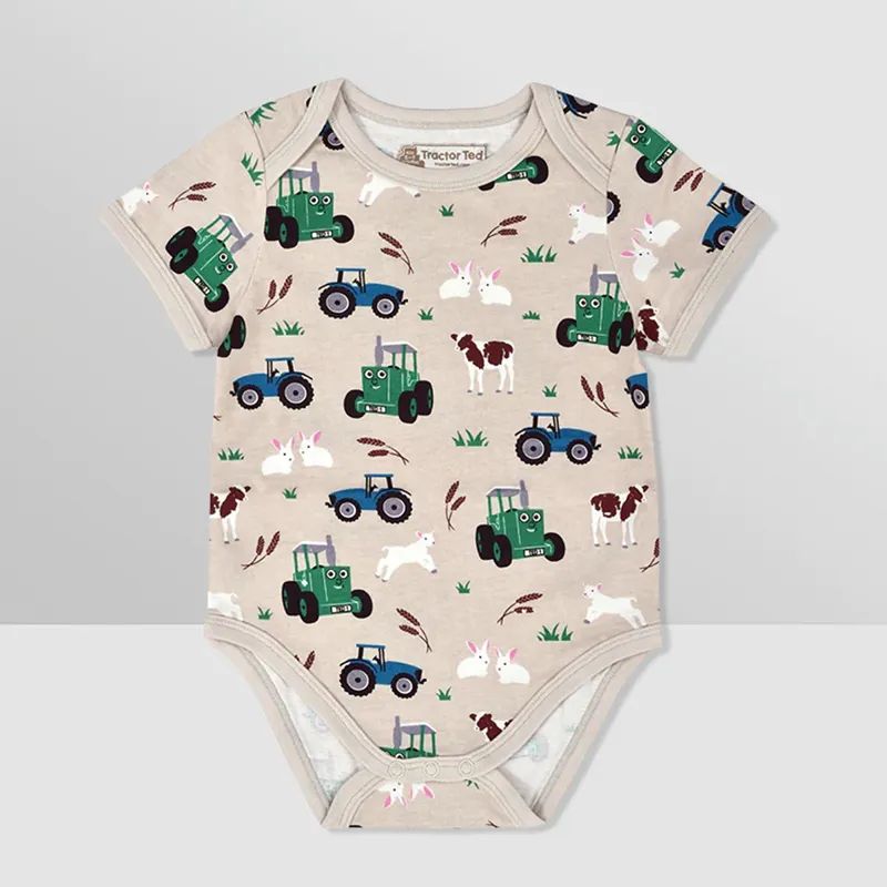 Tractor Ted Baby Vest
